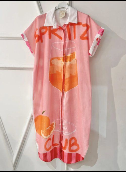 Robe chemise spritz