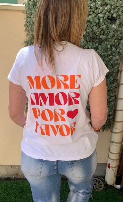 TEE shirt More AMOR 