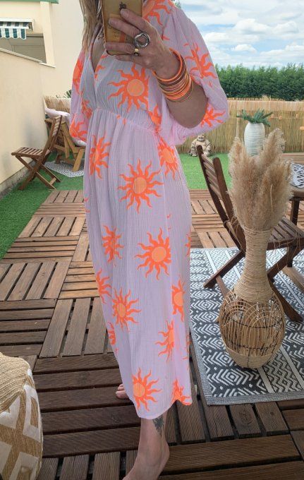 Robe sun orange 