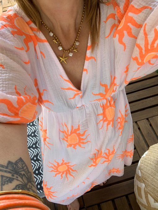 Robe sun orange 