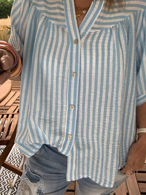 Chemise lips smile