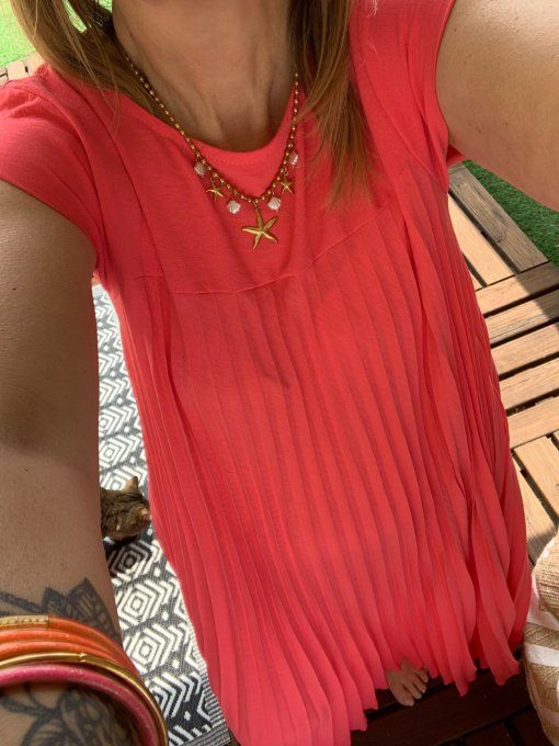Robe Lola corail 